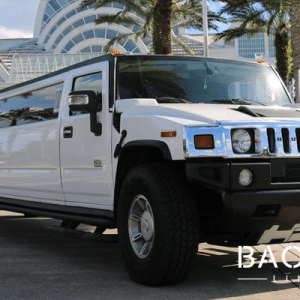 Hummer Limo (White)