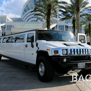 Hummer Limo (White)