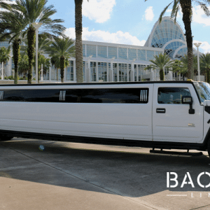 Hummer Limo (White)